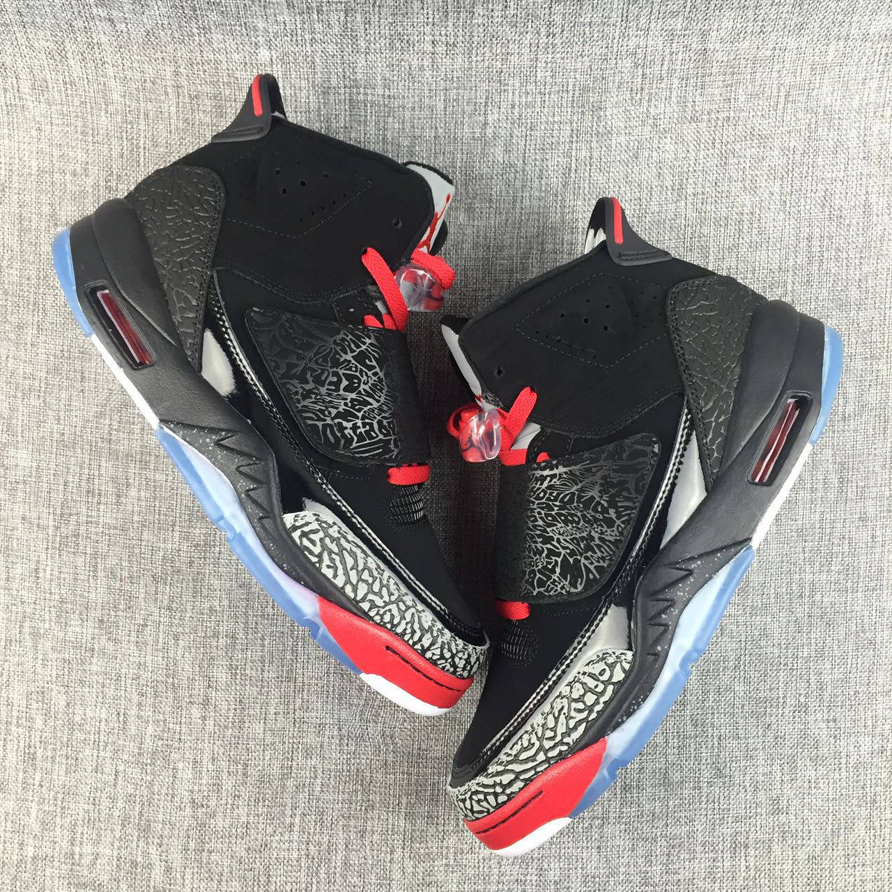 New Air Jordan 5.5 Black Red Shoes - Click Image to Close